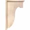 Ekena Millwork Del Monte Smooth Corbel w/Backplate, Douglas Fir, 5 1/2"W x 14"D x 22"H COR06X14X22DEL01SDF - alternate 2